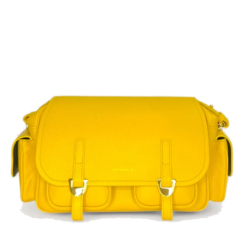 Borsa Donna a Tracolla COCCINELLE in Pelle Colore Soleado linea Campus Medium