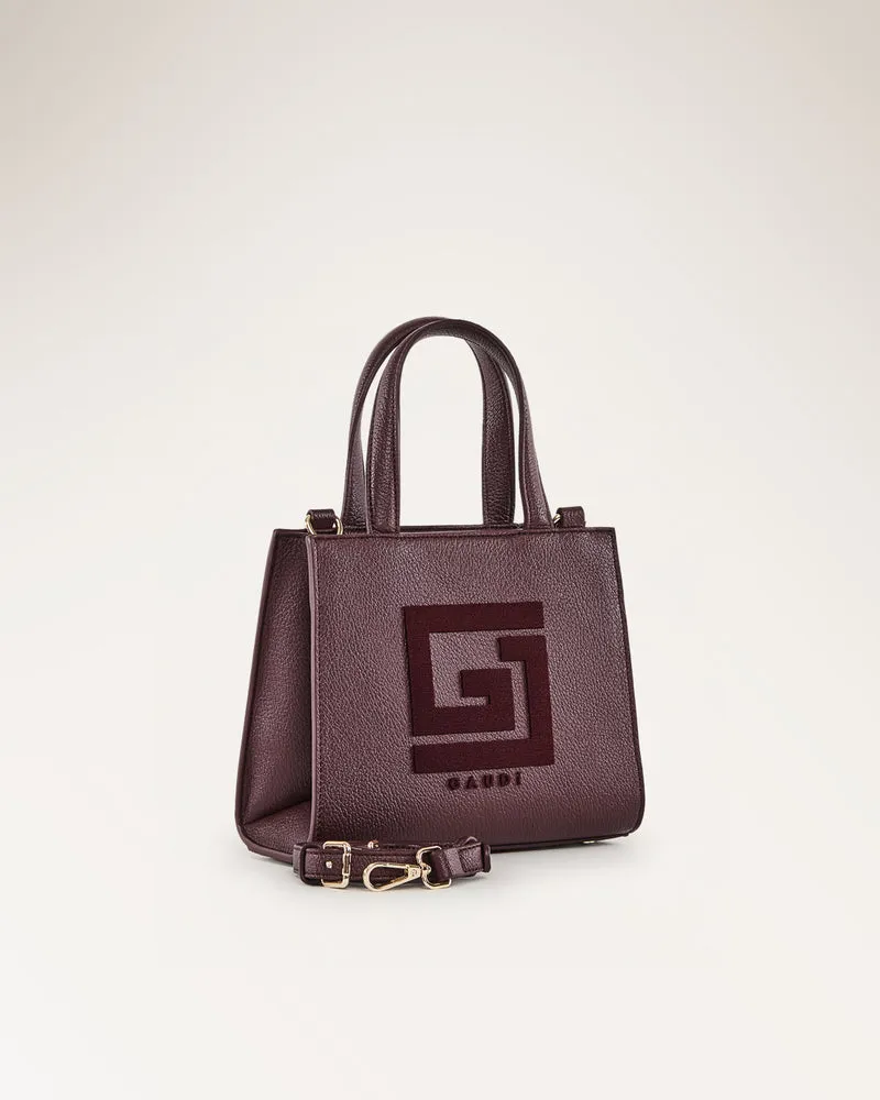 Small Handbag Burgundy