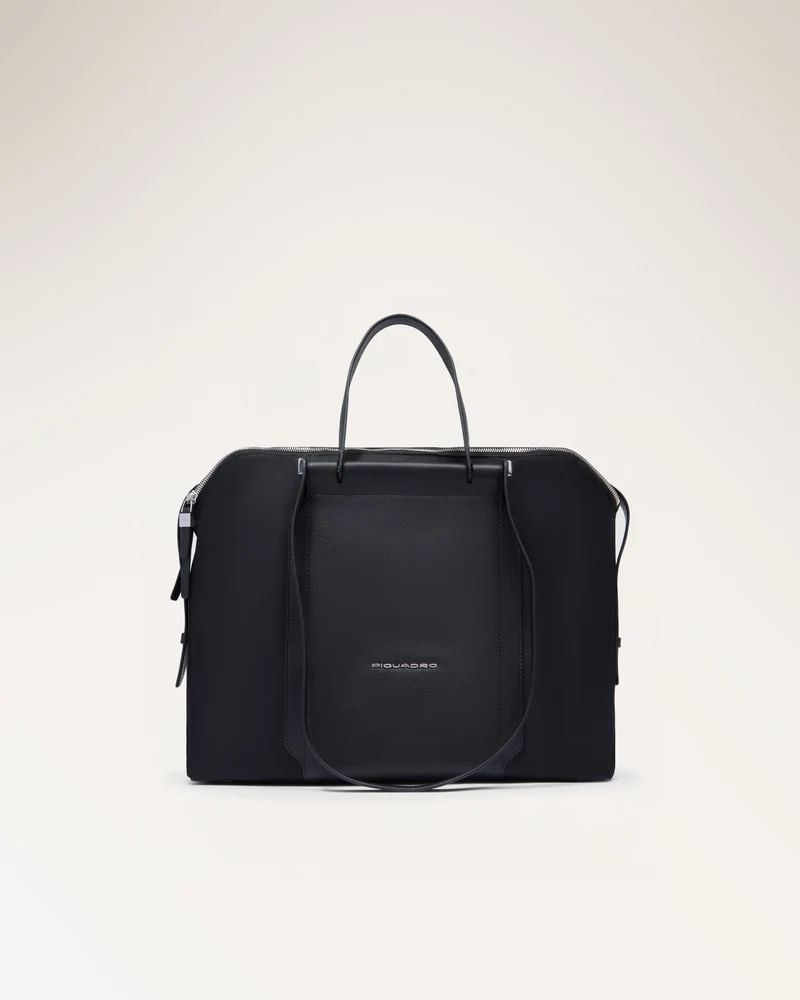 Borsa 3 Comparti In Pelle E