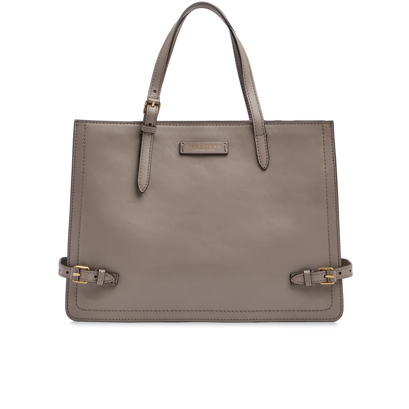 Shopping bag donna in pelle con tracolla regolabile