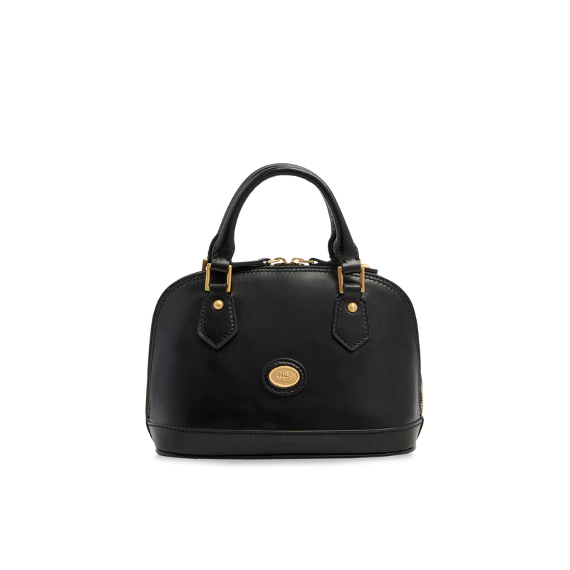 Borsa a mano pelle con tracolla removibile