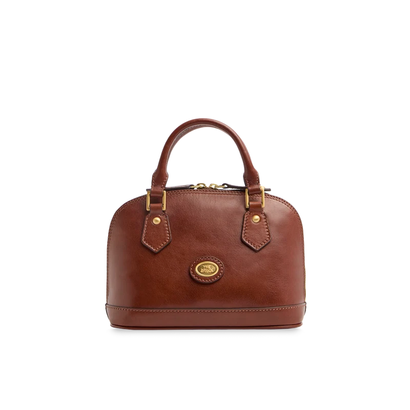 Borsa a mano pelle con tracolla removibile