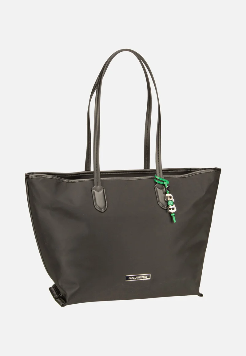 Ikon Nylon LG Tote Black - Shopper