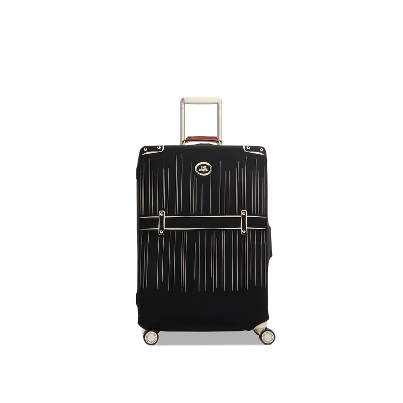 Coprivaligia elasticizzato con stampa trolley