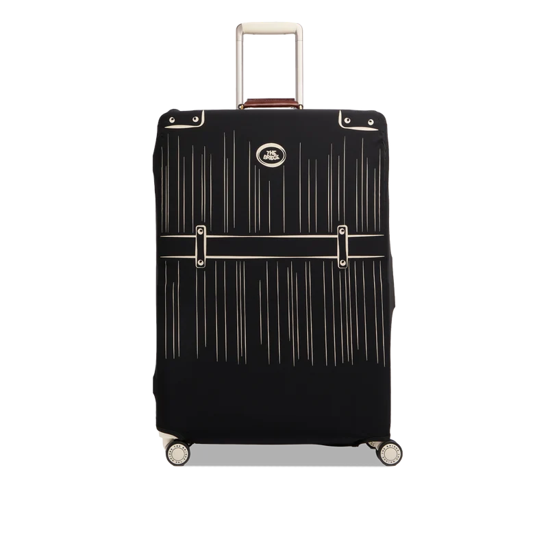 Coprivaligia elasticizzato con stampa trolley