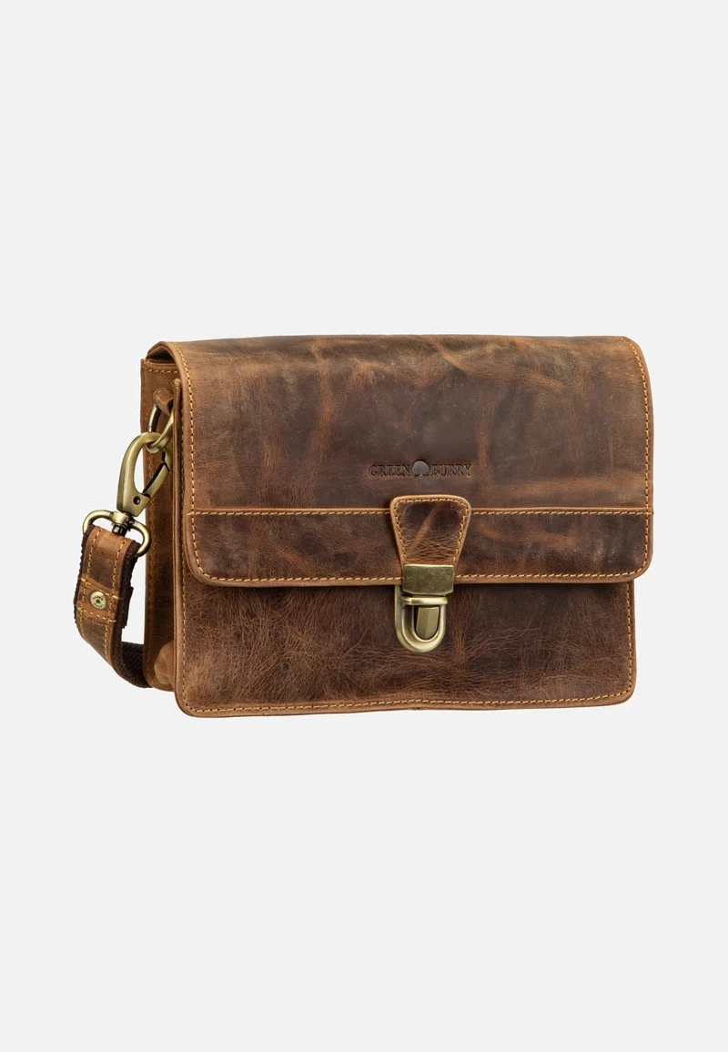 Vintage Umhängetasche 1440 Sattelbraun - Crossbody Bag