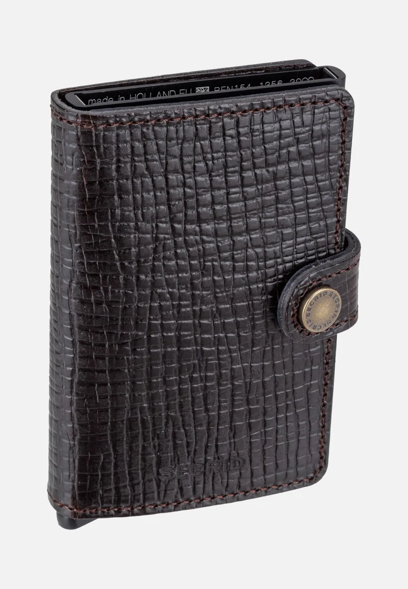 Miniwallet Palmellato Brown - Wallet