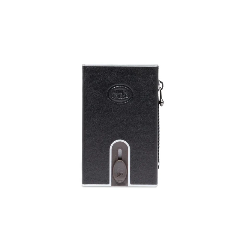 Portacarte in Pelle a Scatto con Protezione Rfid Story Uomo