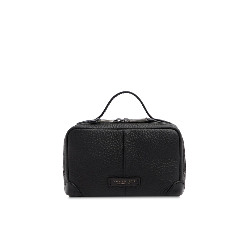 Beauty case in pelle