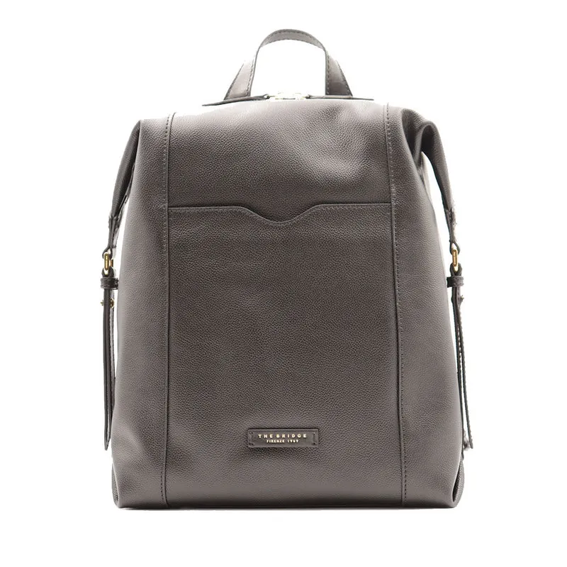 Zaino Donna THE BRIDGE linea Gemma in Pelle Nera