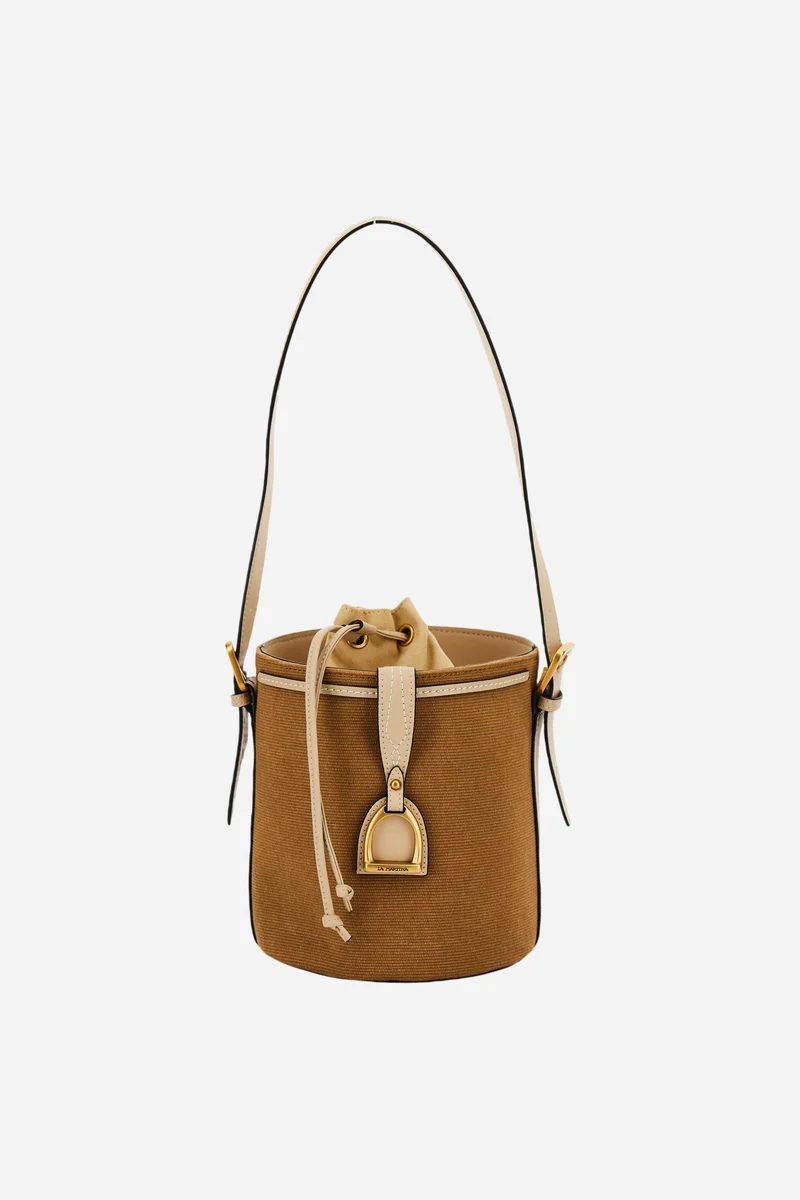 Beuteltasche aus gewaschenem Canvas – Small Bucket