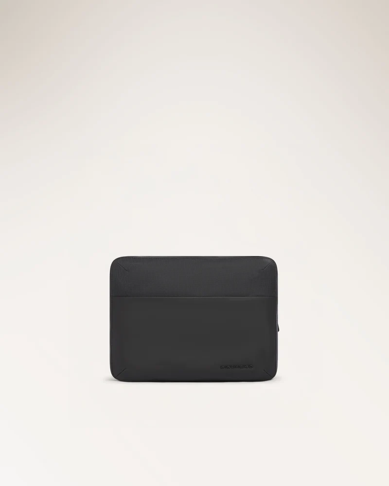 Porta Ipad In Tessuto E Pelle