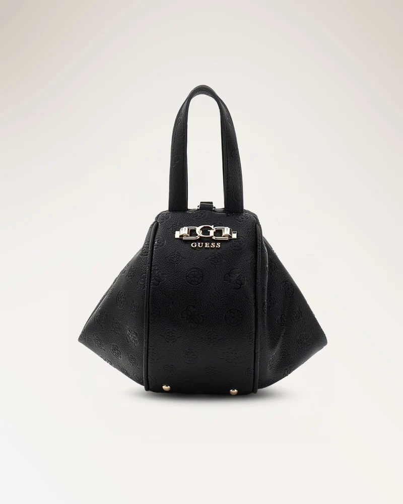 Anise Top Handle Pouch Black