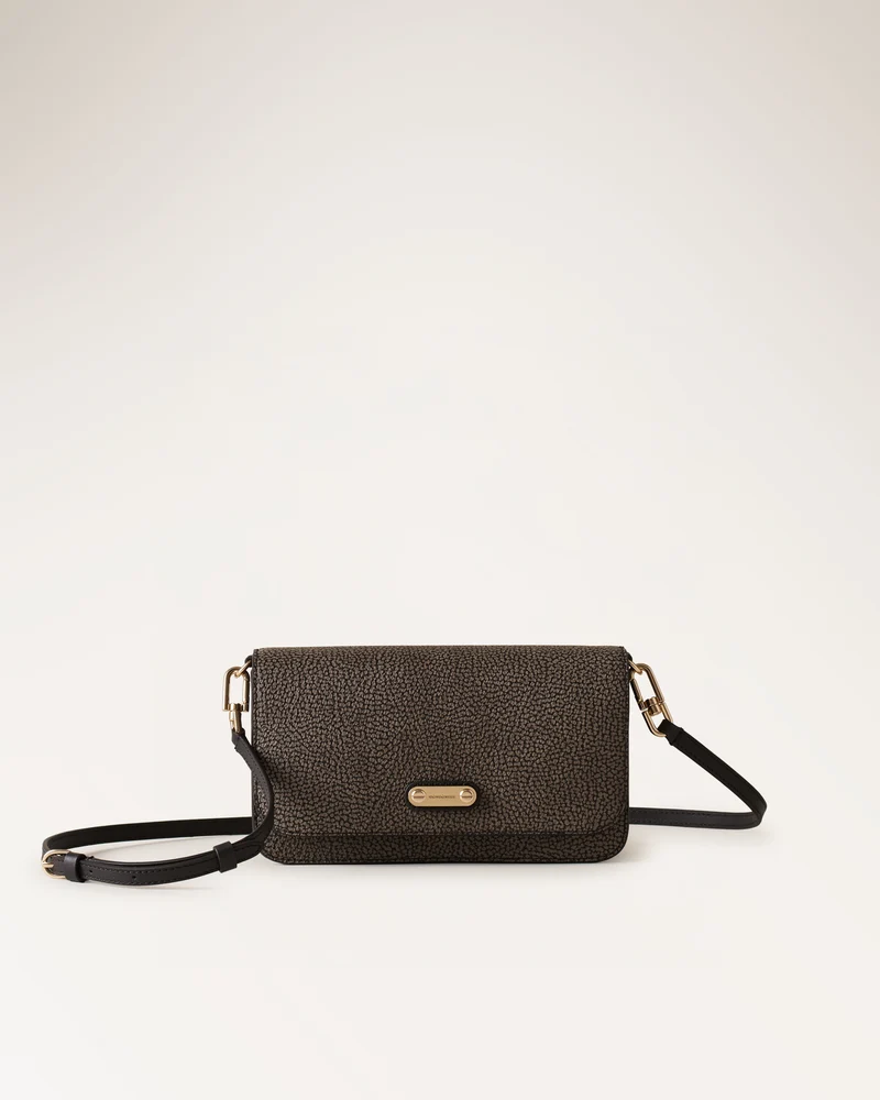 Borsa Cross Over Mini Carbone