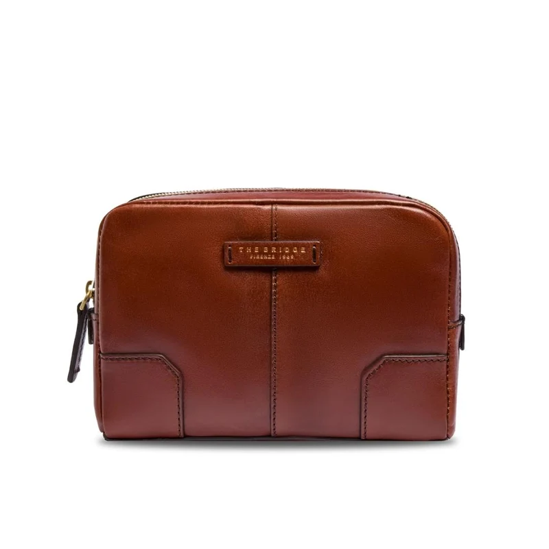 VESPUCCI Pochette Uomo in Pelle con Zip