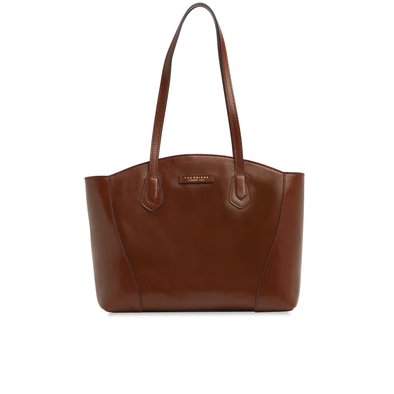 Shopping bag in pelle da donna