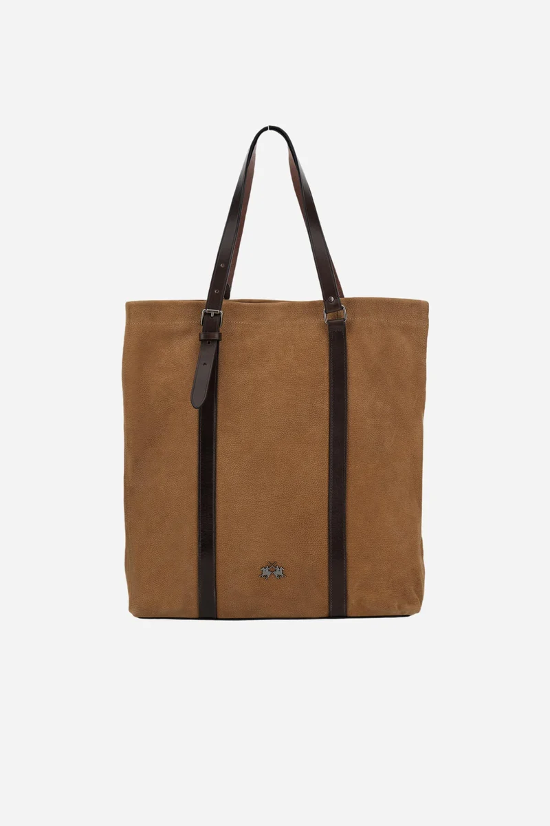 Tote Bag aus genarbtem Nubukleder - Hernan