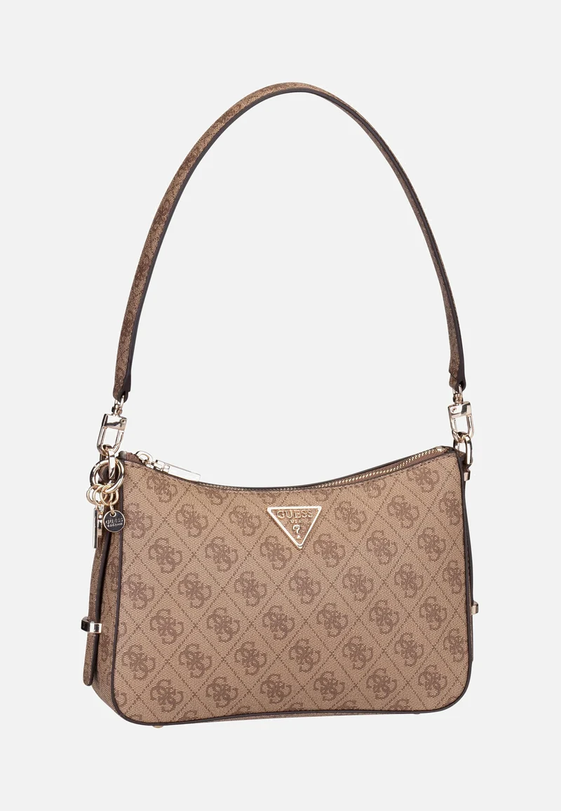 Eco Erica Top Zip 51018 Latte - Shoulder Bag