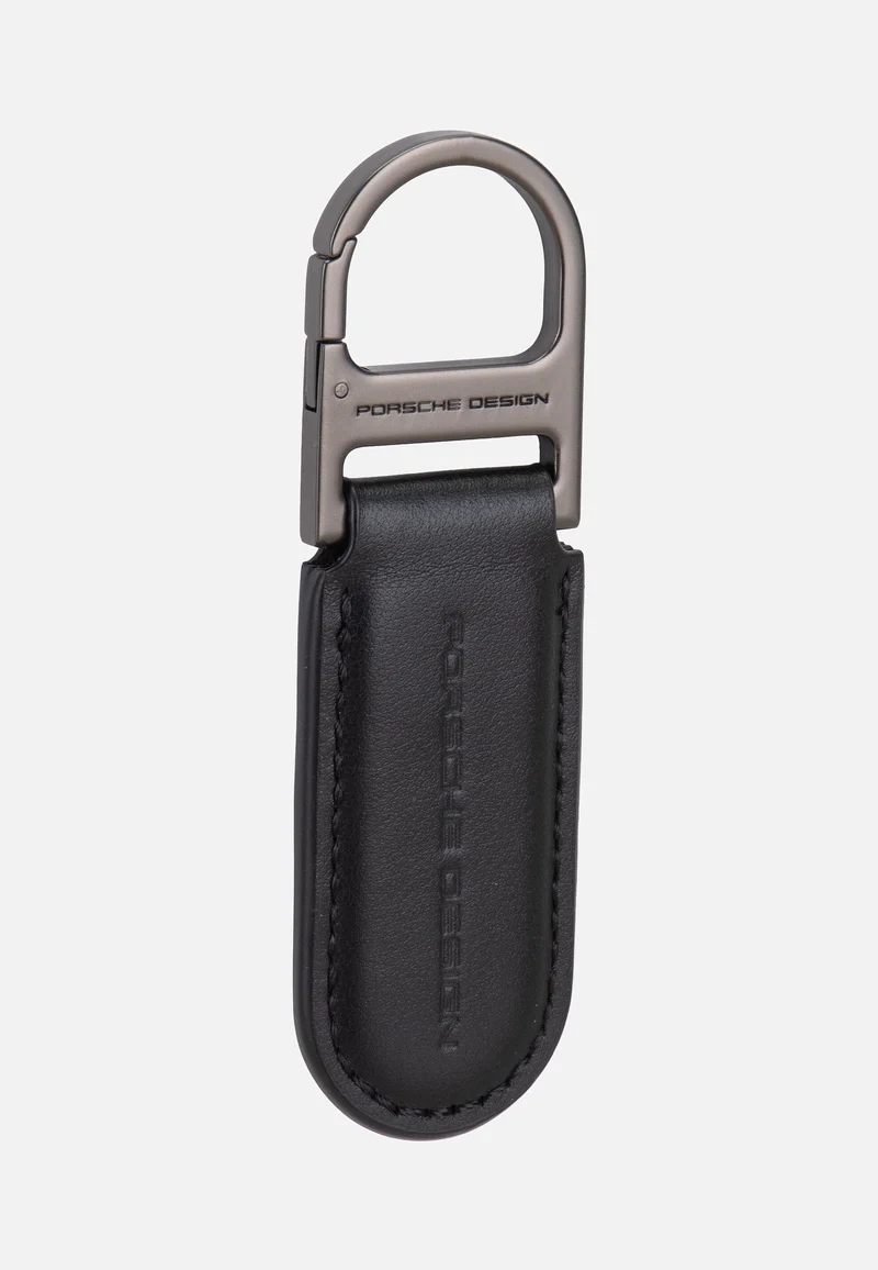 Keyring Oval 28809 Black - Keychain