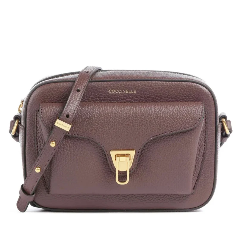 Borsa Donna a Tracolla COCCINELLE in Pelle Berry linea Beat Soft Misura Small
