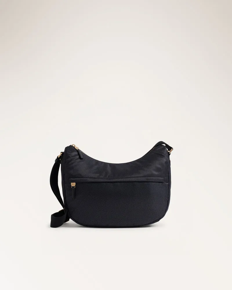 Borsa Luna Medium Dark Black
