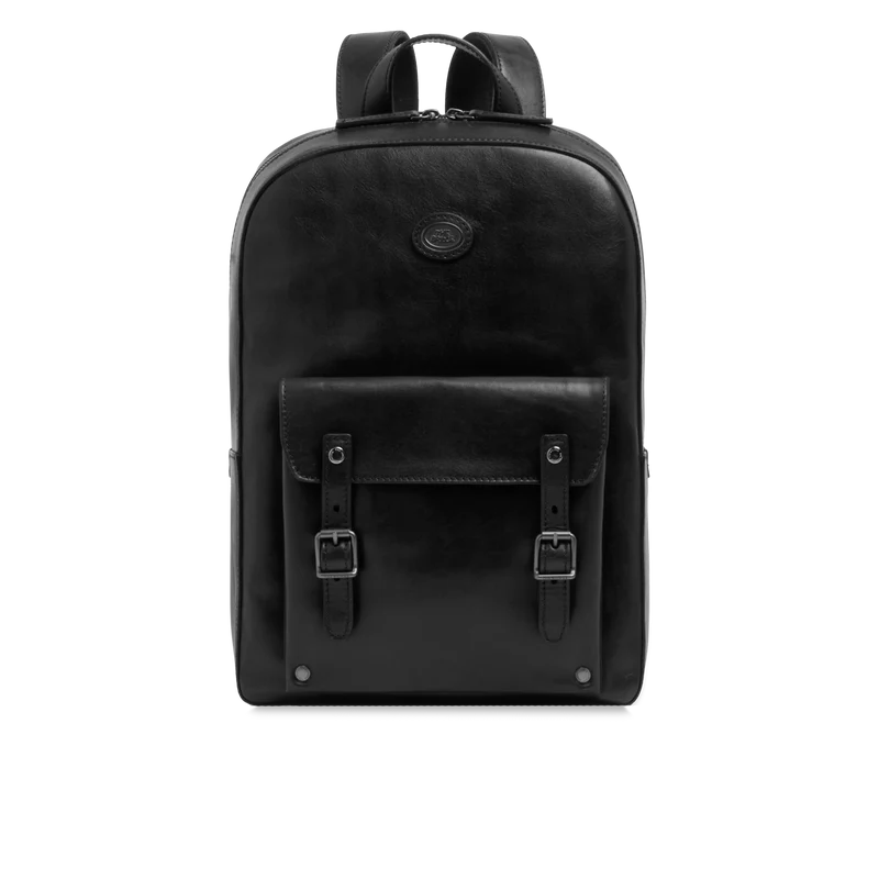 Zaino in pelle porta pc uomo una zip
