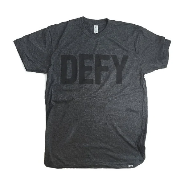 Defy Tee - Dark Grey Heather