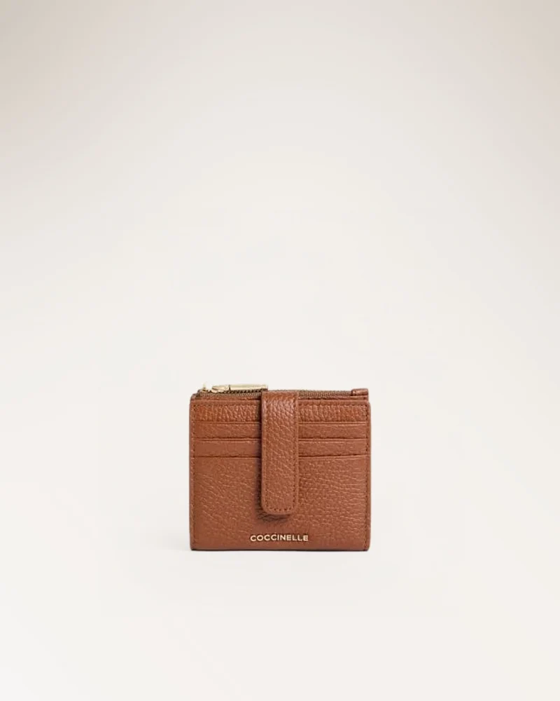Wallet Grained Leather Cognac