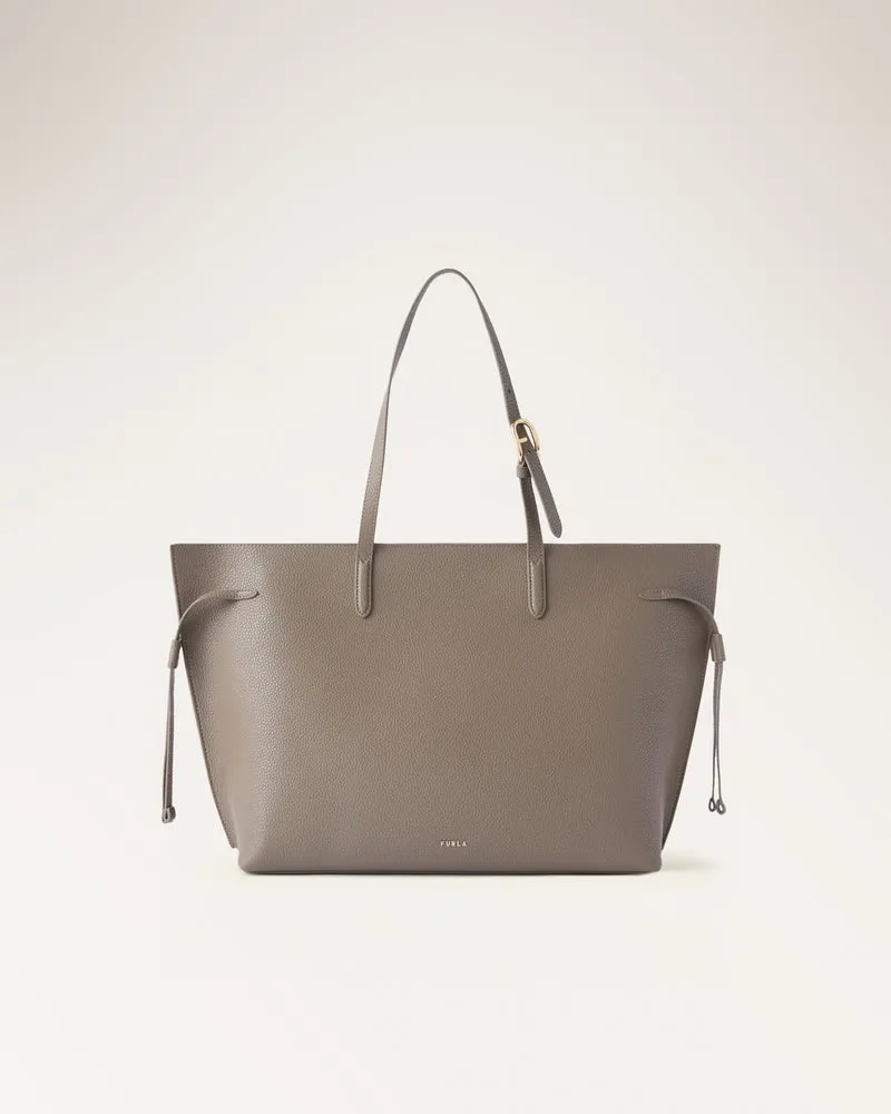 Ava L Tote W/zip Muddy
