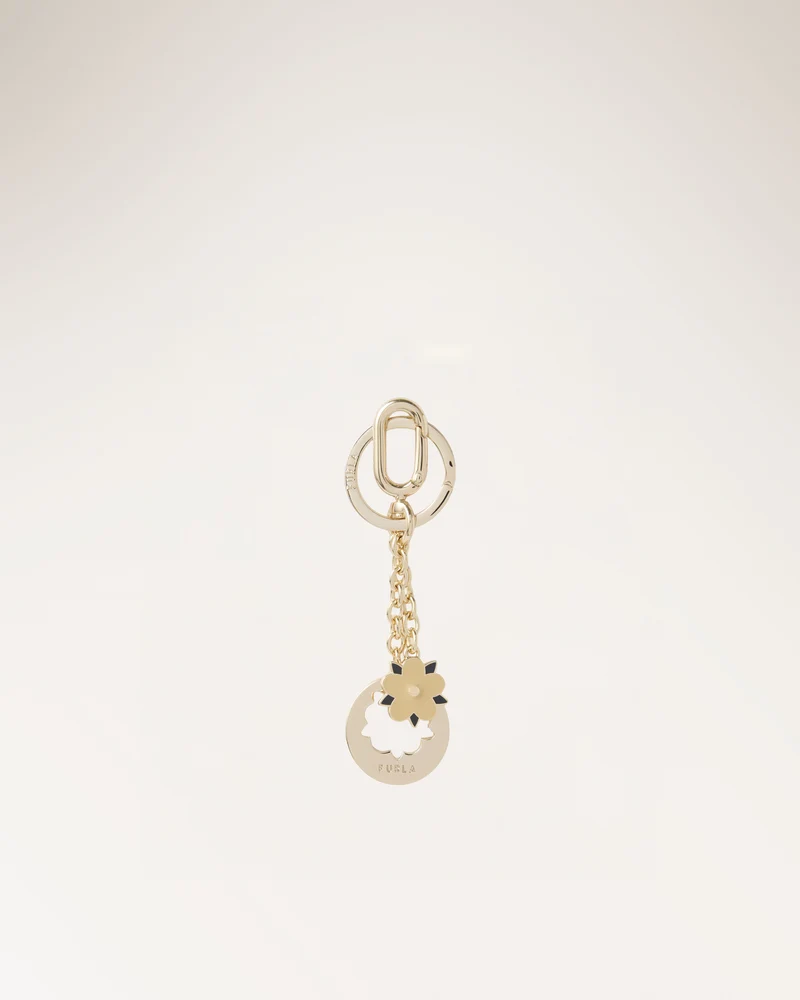 Crystal Keyring Flower