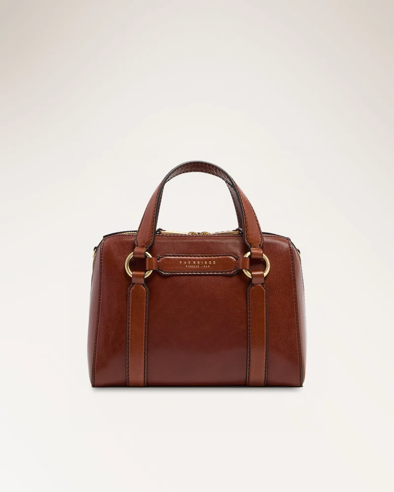 Handbag W/shoulder Bag Marrone