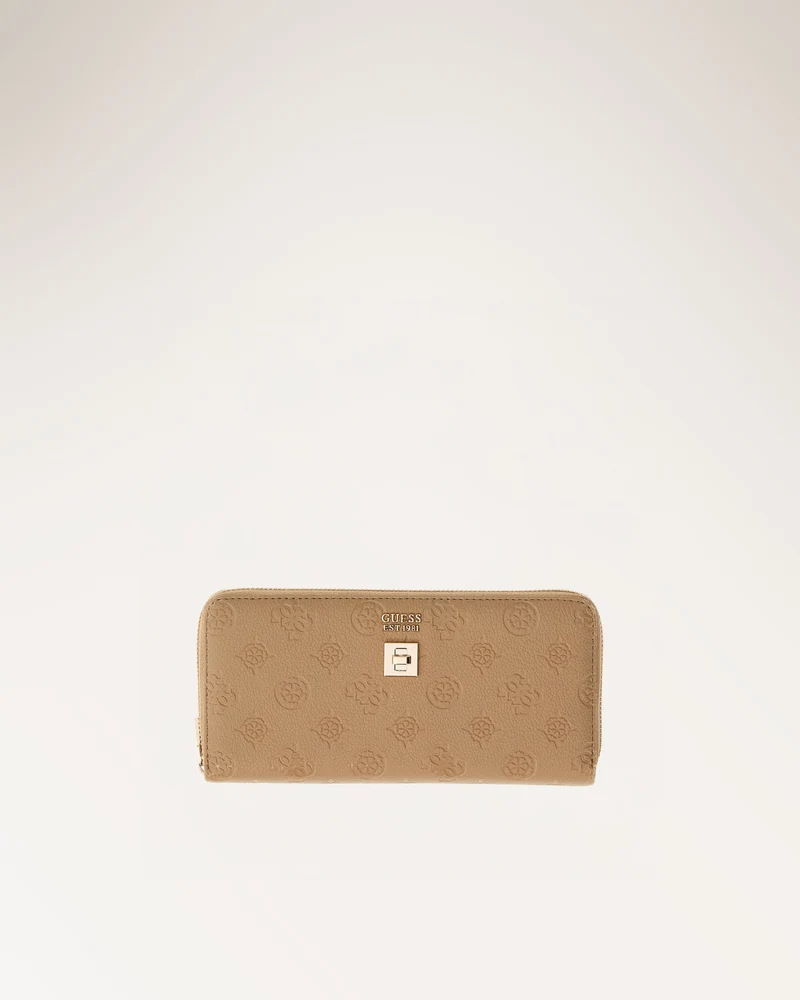Ella Logo Slg Lrg Zip Around
