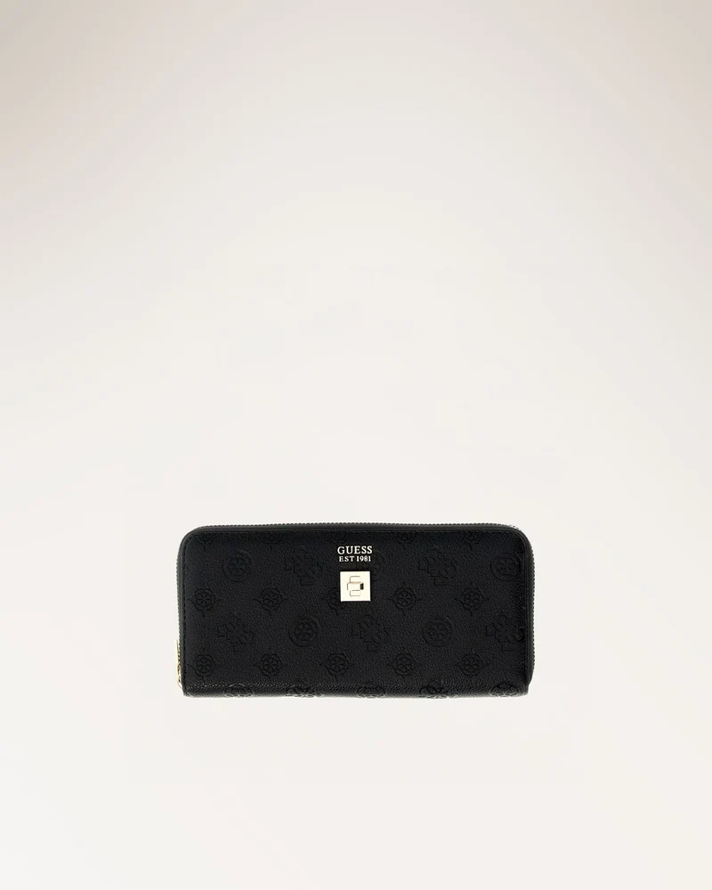 Ella Logo Slg Lrg Zip Around