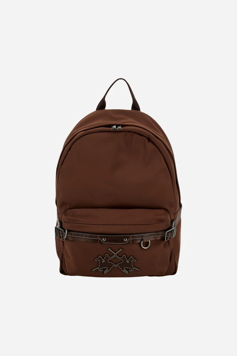 Rucksack aus technischem Canvas mit Maxi-Logo – Andean Backpack