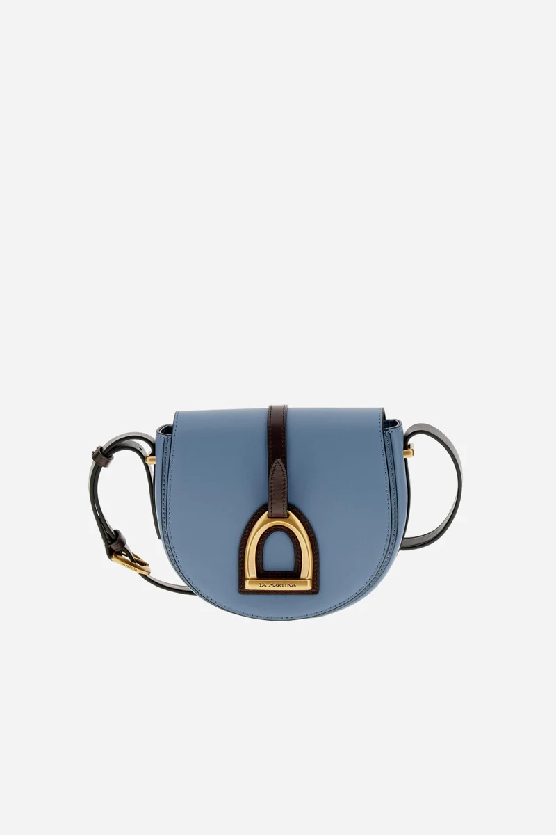 Umhängetasche aus Leder mit Schnalle – Crossbody Small