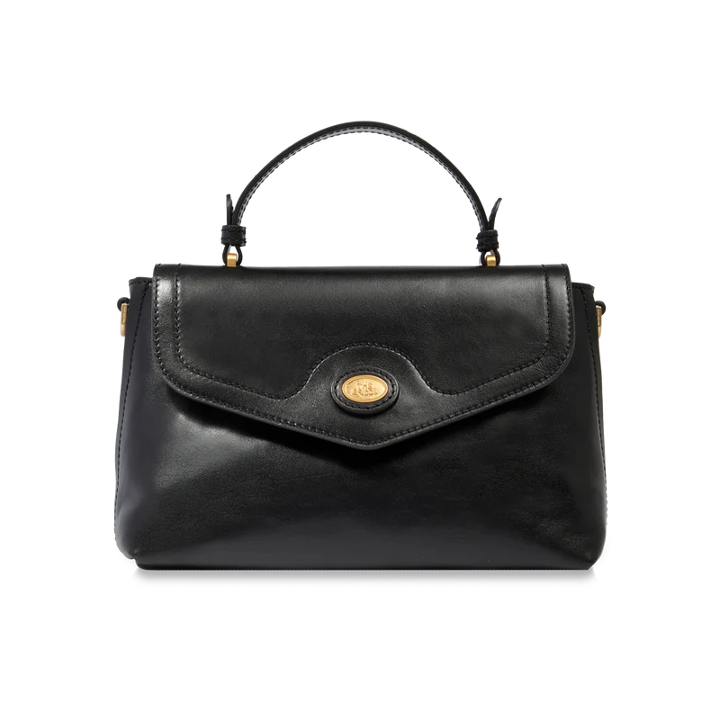 Borsa a mano pelle con tracolla removibile