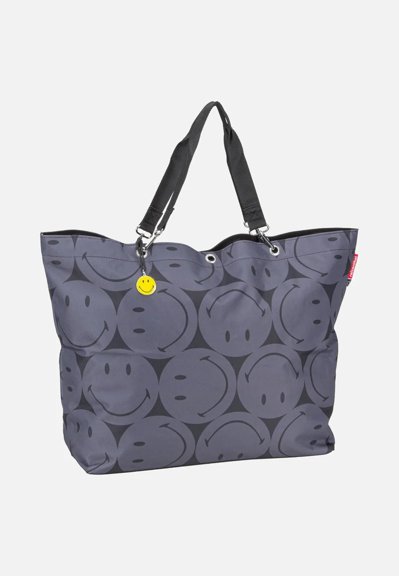 Shopper XL Smiley Grey - Shopper