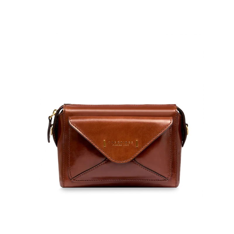 Borsa tracolla pelle chiusa con zip