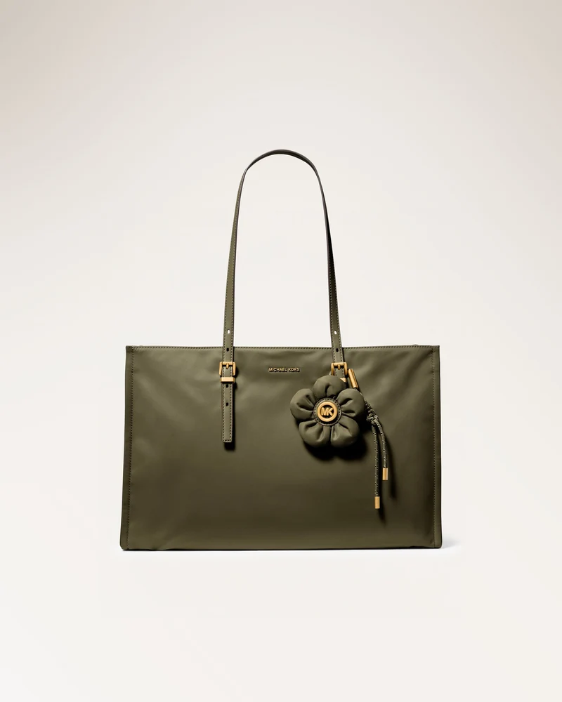 Lg Ew Mf Tz Tote W Charm Loden