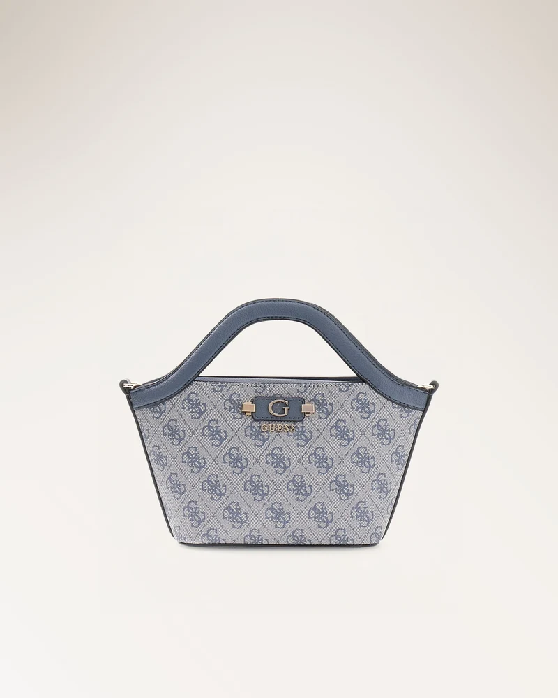 Lindsey Mini Tote Slate Logo
