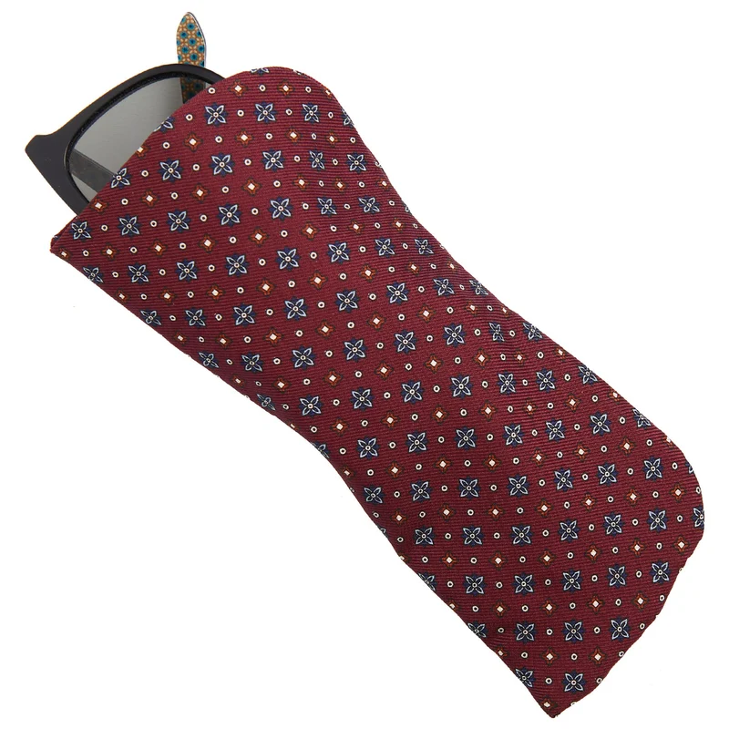 BURGUNDY GLASSES CASE