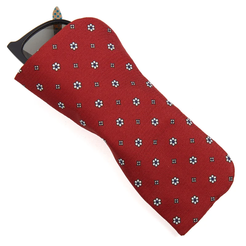 BURGUNDY GLASSES CASE
