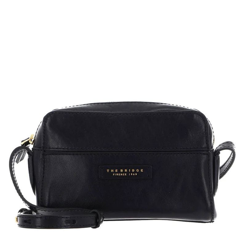 Borsa Donna a Tracolla THE BRIDGE linea Elettra in Pelle Nera