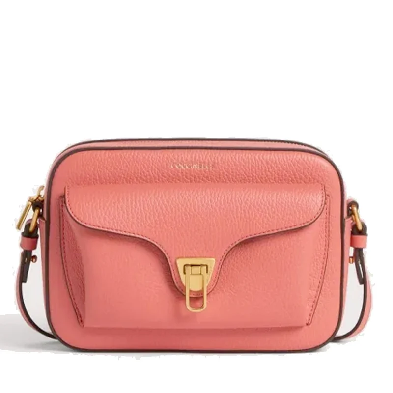Borsa Donna a Tracolla COCCINELLE Linea Beat Soft Small in Pelle Pink Clay