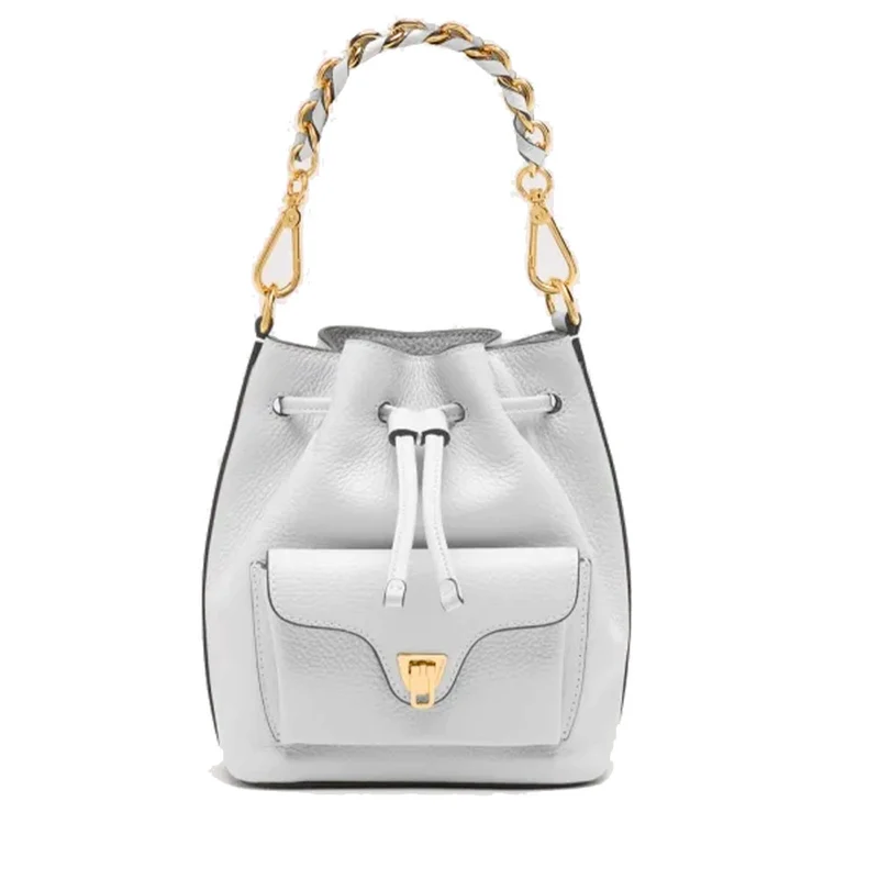 Borsa Donna a Mano COCCINELLE in Pelle linea Beat Generation Small Colore Snow