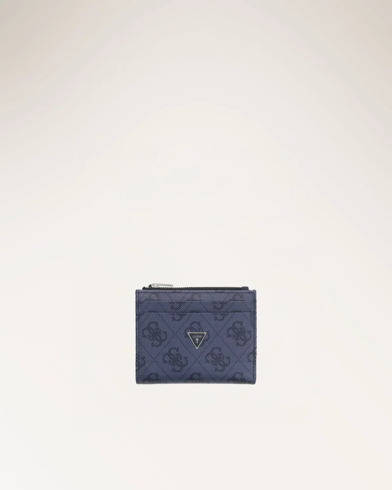 Milano Bifold Top Zip Blue