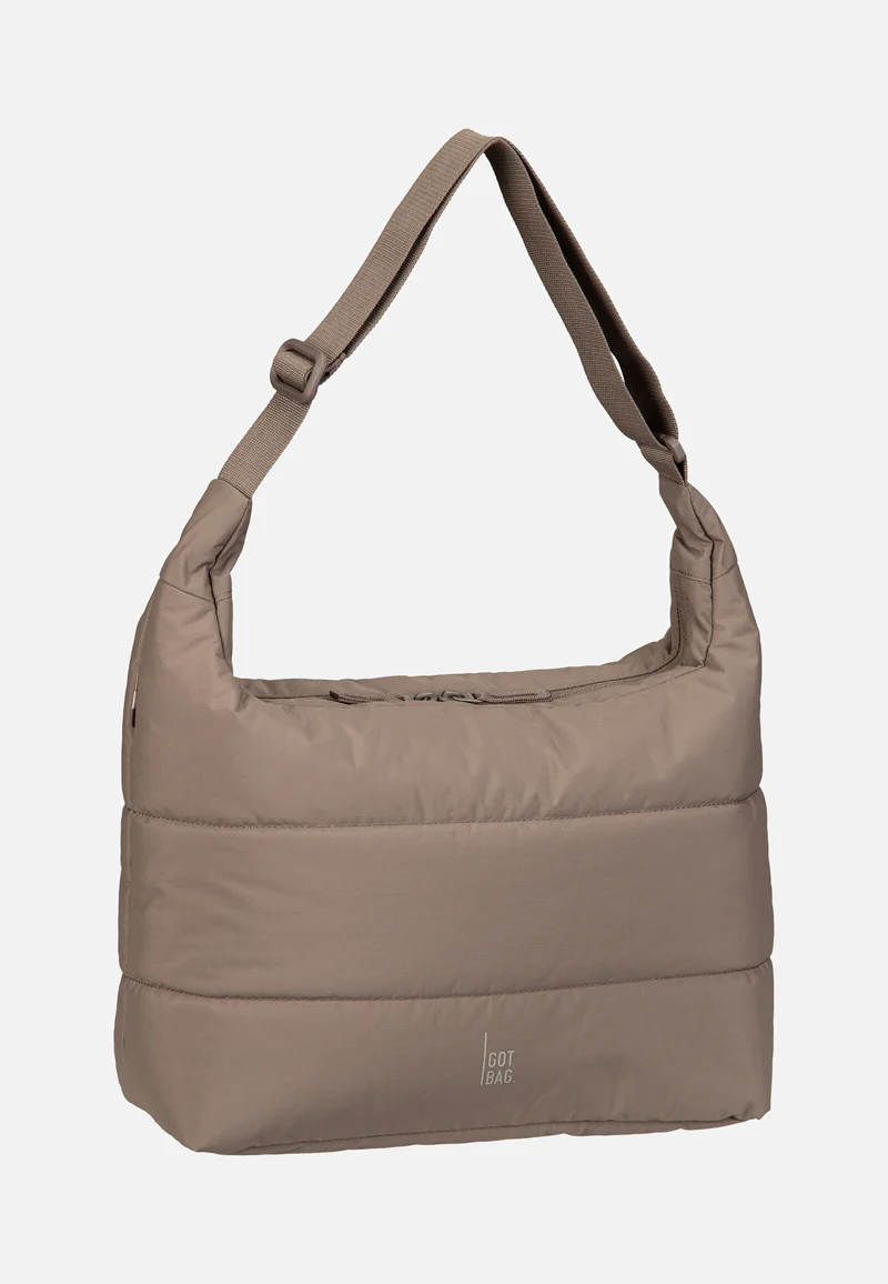 Puffer Square Bag Large Monochrome Oyster - Hobo Bag