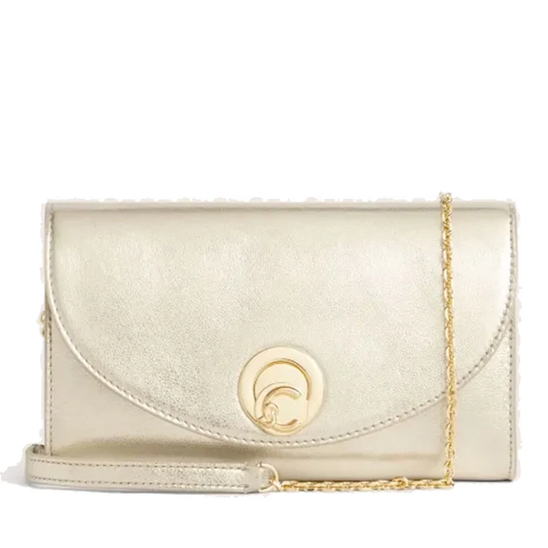 Borsa Donna MIni a Tracolla COCCINELLE Linea Nikla Colore Pale Gold