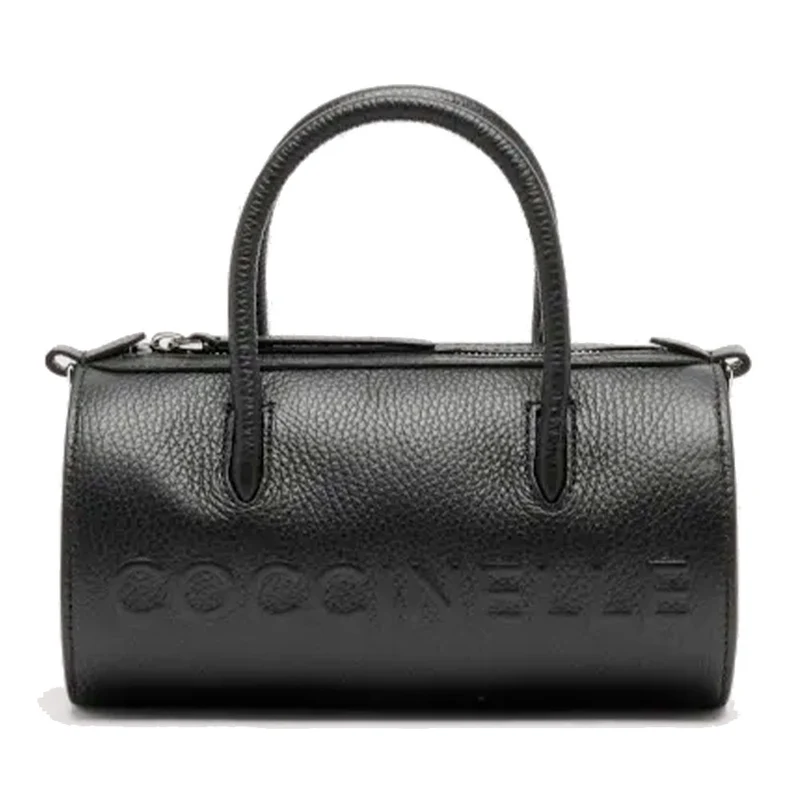 Borsa Donna a Bauletto a Mano COCCINELLE in Pelle Linea Myrtha colore Nero