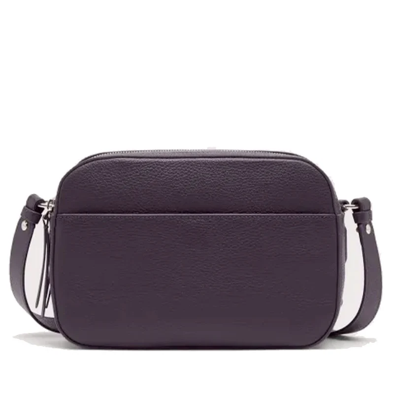 Borsa Donna Camera Bag a Tracolla COCCINELLE in Pelle Linea Myrtha colore Prune